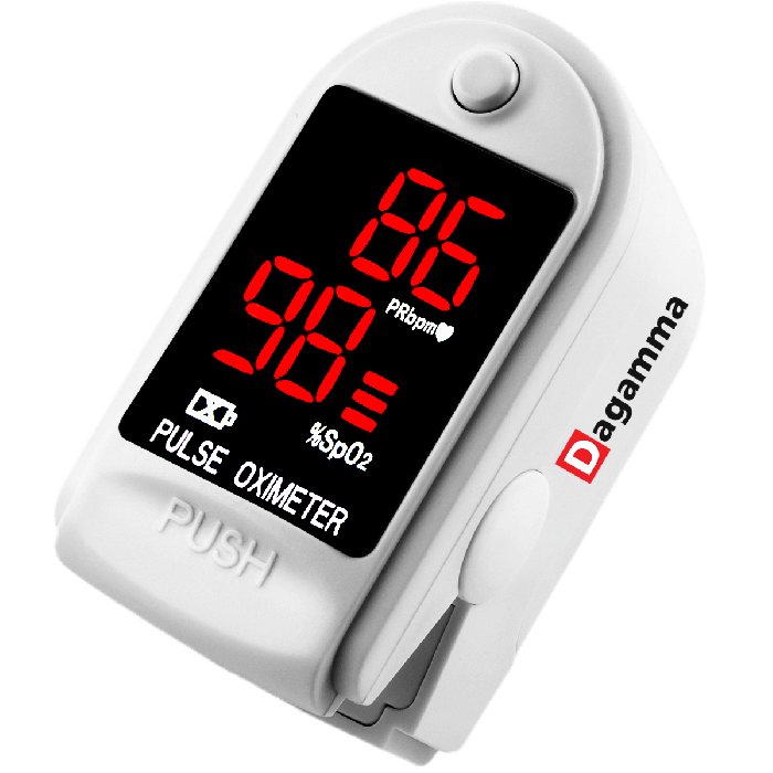 Finger Pulse Oximeter DP 100 White Dagamma® DE2500201 1