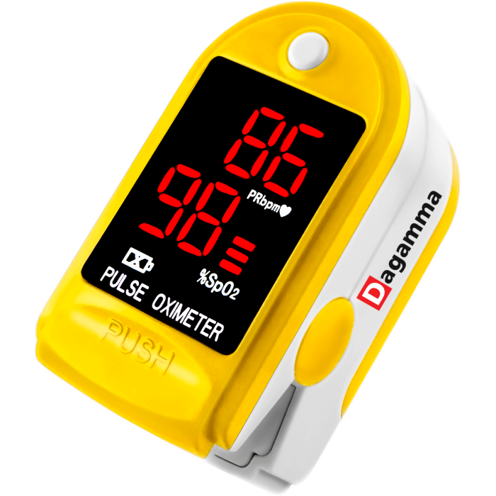 Finger Pulse Oximeter DP 100 Yellow Dagamma® DE2500501 1