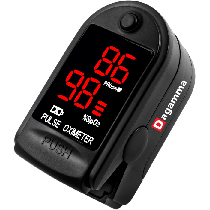 Finger Pulse Oximeter DP100 (Black) Dagamma® DE2500301 0