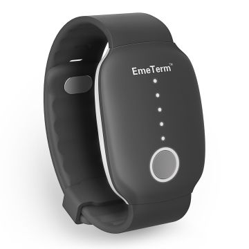 EmeTerm Motion/ Morning Sickness Anti-Nausea Wristband (Black)