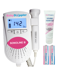 Sonoline B - The Official Fetal Doppler from Baby Doppler (Pink)