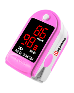 Black Finger Pulse Oximeter DP100 by Dagamma